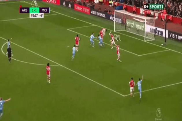 Video bóng đá Arsenal - Man City: Choáng váng thẻ đỏ, cay đắng bàn thua 90+3 (vòng 21 Ngoại hạng Anh)