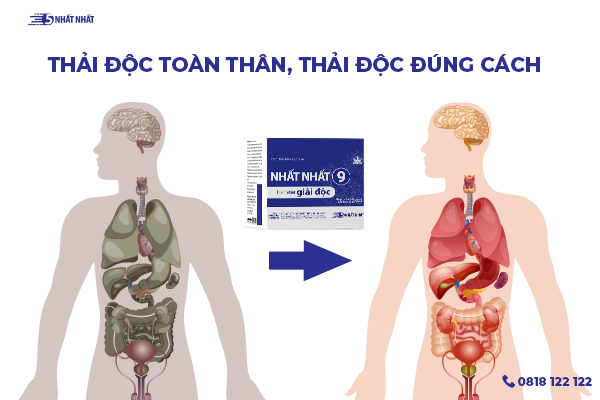 Detox, thải độc cơ thể để khoẻ hơn mỗi ngày – Lời khuyên từ chuyên gia