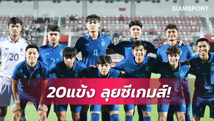 Dàn "hùng binh" của U22 Thái Lan tham dự SEA Games 32