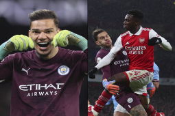 Huyền thoại MU miễn cưỡng thừa nhận Man City ”vô đối” sau trận thắng Arsenal