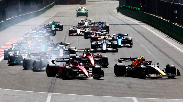 Năm 2023 sẽ có tổng cộng 6 chặng đua F1 Sprint