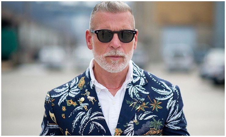 Nick Wooster, 62 tuổi, là một trong những cụ ông sành điệu nhất thế giới.
