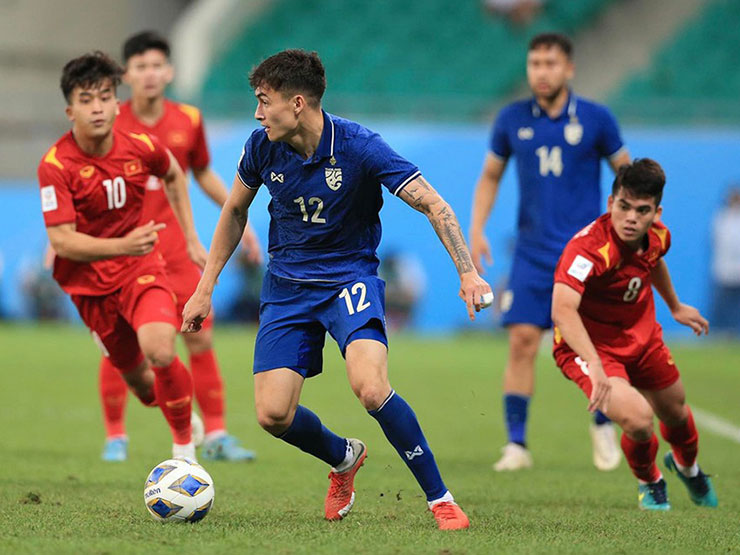 U-22 Thái Lan là đối thủ đáng gờm của thầy trò HLV Troussier tại sân chơi SEA Games 32. Ảnh: ANH PHƯƠNG