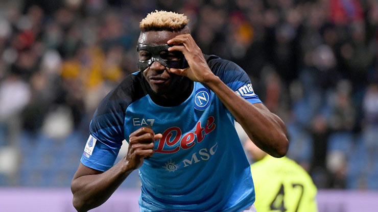 Victor Osimhen sắp vô địch Serie A cùng Napoli mùa này