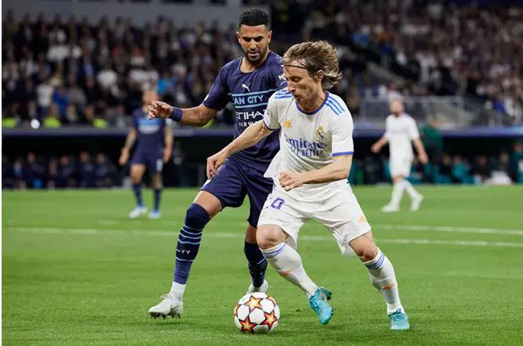 Nếu thiếu vắng Luka Modric, Real Madric có thể gặp bất lợi ngay trên sân nhà khi đấu Man City