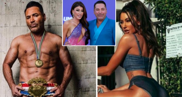 De la Hoya "vui vẻ" với bạn gái Holly Sonders