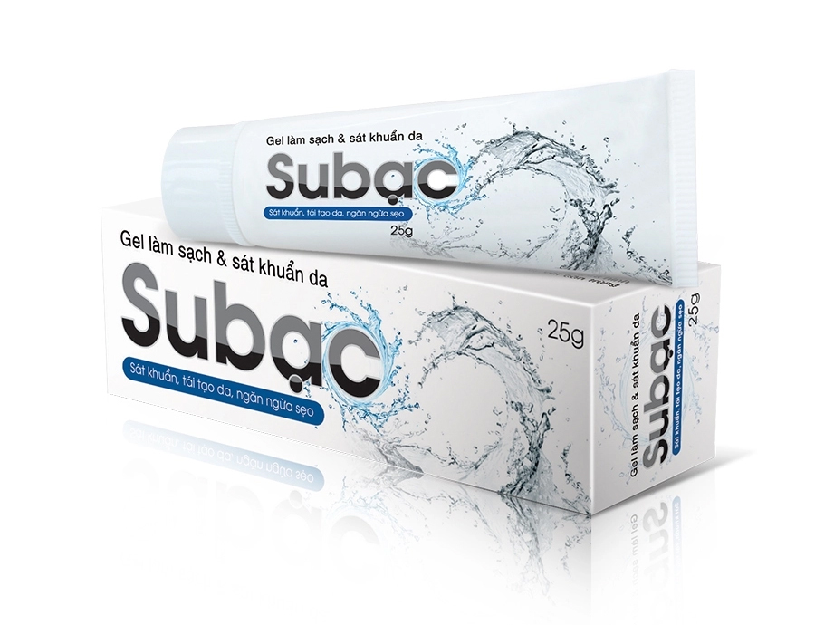 Gel Subạc giúp kháng khuẩn, làm dịu da, chăm sóc và bảo vệ da