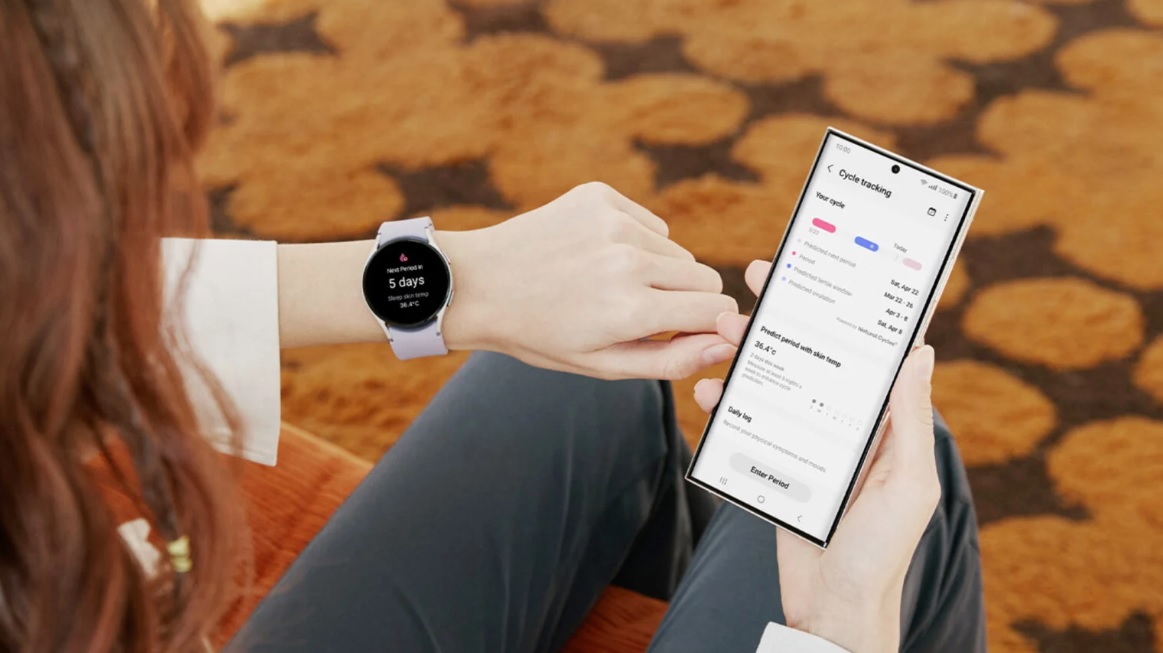 The future Galaxy Watch will apply skin temperature sensor for many convenient features.