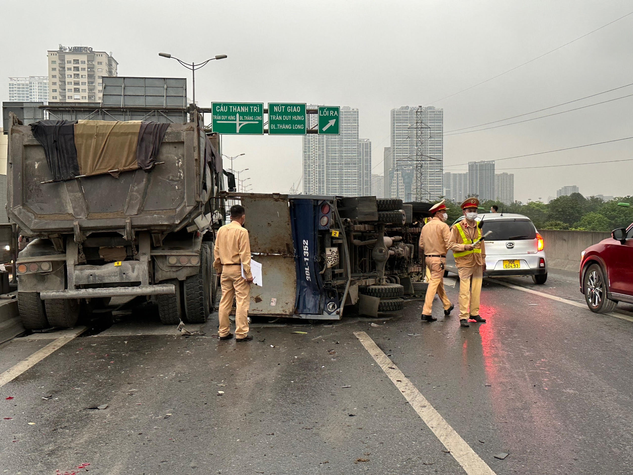 Hiện trường vụ tai nạn