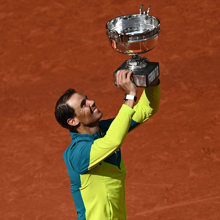 Rafael Nadal đang là đương kim vô địch Roland Garros và giữ kỷ lục 14 lần đăng quang giải Grand Slam này