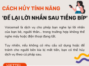 Công nghệ thông tin - Cách hủy tính năng ‘để lại lời nhắn sau tiếng bíp’