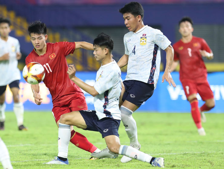 U22 Việt Nam thắng U22 Lào 2-0 khi ra quân tại SEA Games 32