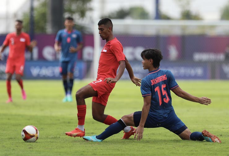 Video bóng đá U22 Thái Lan - U22 Singapore: Đại tiệc 4 bàn, 