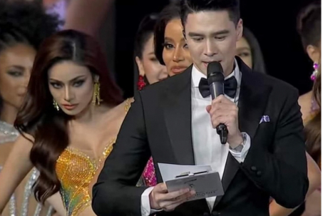 Nam thần bị thí sinh "nhìn trộm" ở chung kết Hoa hậu Hòa bình Thái Lan là ai?