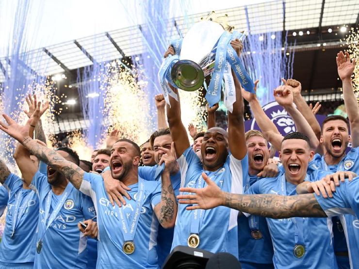 Man City đang tiến dần từng bước đến ngai vàng Ngoại hạng Anh năm thứ 3 liên tiếp