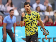 Thể thao - Video tennis Alcaraz - Dimitrov: Đẳng cấp lên tiếng, vượt khó set 2 (Madrid Open)