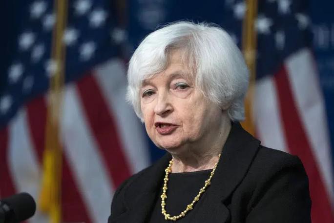 Bộ trưởng Bộ Tài chính Janet Yellen - Ảnh: AP