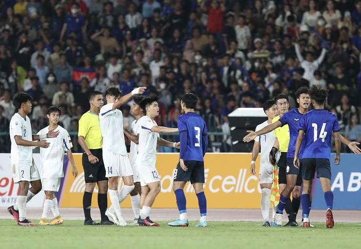 Trực tiếp bóng đá U22 Campuchia - U22 Philippines: Đội khách gỡ hòa phút bù giờ (Hết giờ) - 4