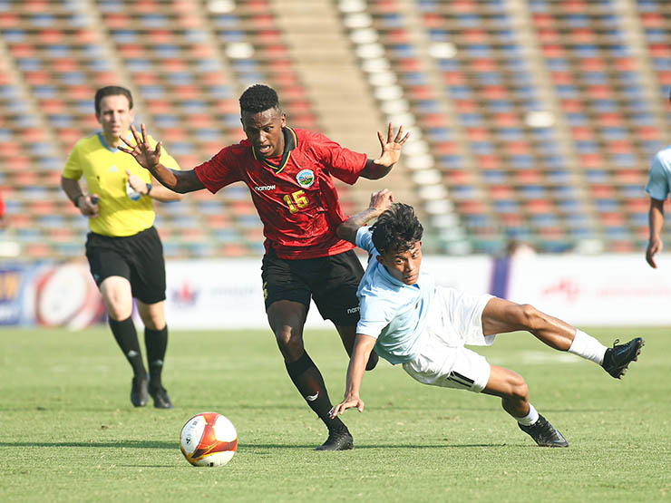 Video bóng đá U22 Myanmar - U22 Timor Leste: Sai lầm tai hại, 3 điểm nhọc nhằn (SEA Games 32) - 1