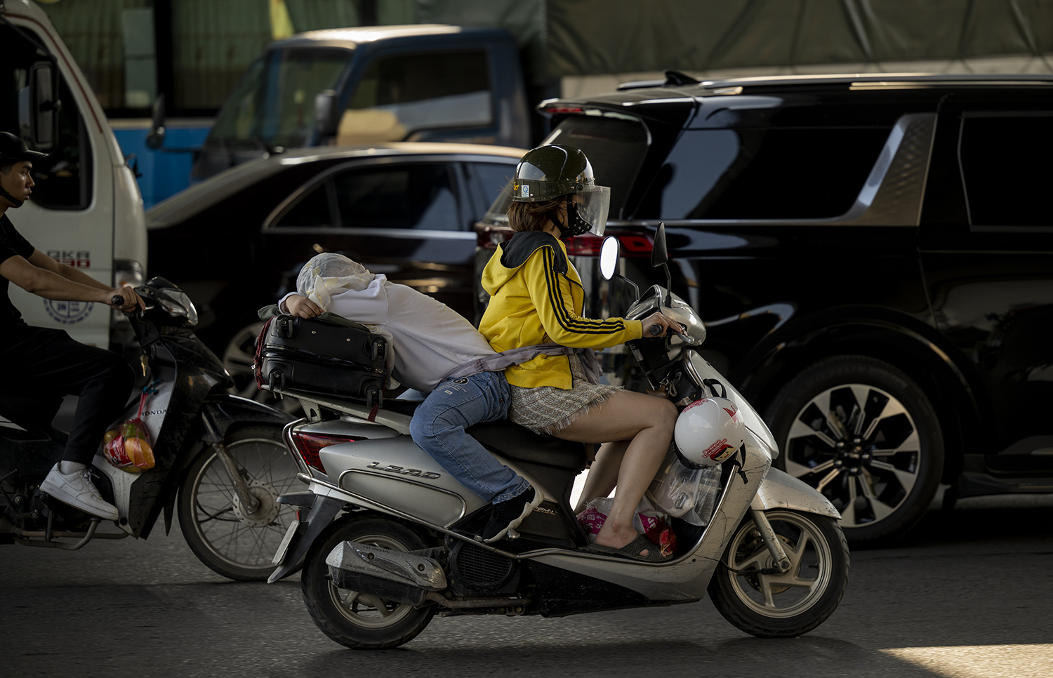 Tình hình giao thông tại Hà Nội trong ngày cuối của kỳ nghỉ lễ - 17