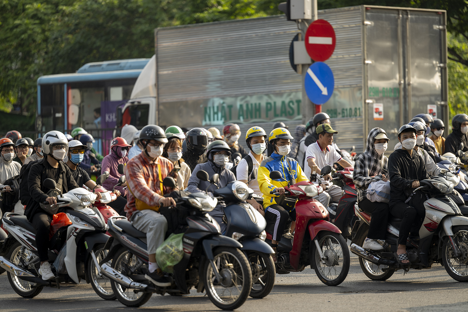 Tình hình giao thông tại Hà Nội trong ngày cuối của kỳ nghỉ lễ - 2