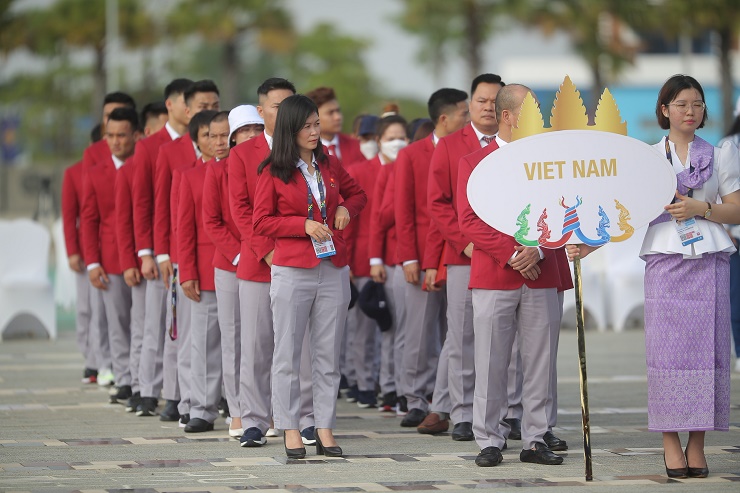 Trực tiếp thi đấu đoàn Việt Nam SEA Games 32 ngày 3/5: Bóng chuyền nam thắng dễ Myanmar - 9