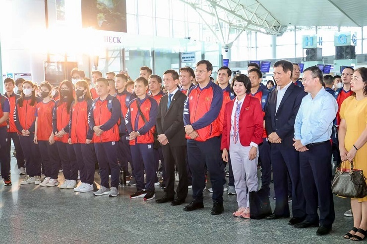 Trực tiếp thi đấu đoàn Việt Nam SEA Games 32 ngày 3/5: Bóng chuyền nam thắng dễ Myanmar - 13