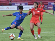 Bóng đá - Video bóng đá ĐT nữ Thái Lan - Singapore: &quot;Chốt hạ&quot; luôn từ hiệp 1 (SEA Games 32)