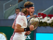 Thể thao - Madrid Open ngày 9: Tsitsipas hẹn đấu &quot;ngựa ô&quot;, 2 vé bán kết đơn nữ có chủ