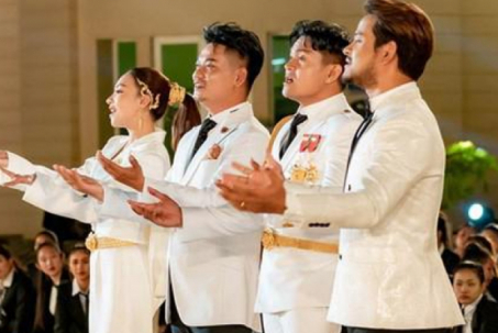 Kỷ lục 2.000 người hát ‘Tự hào Campuchia’ khai mạc SEA Games