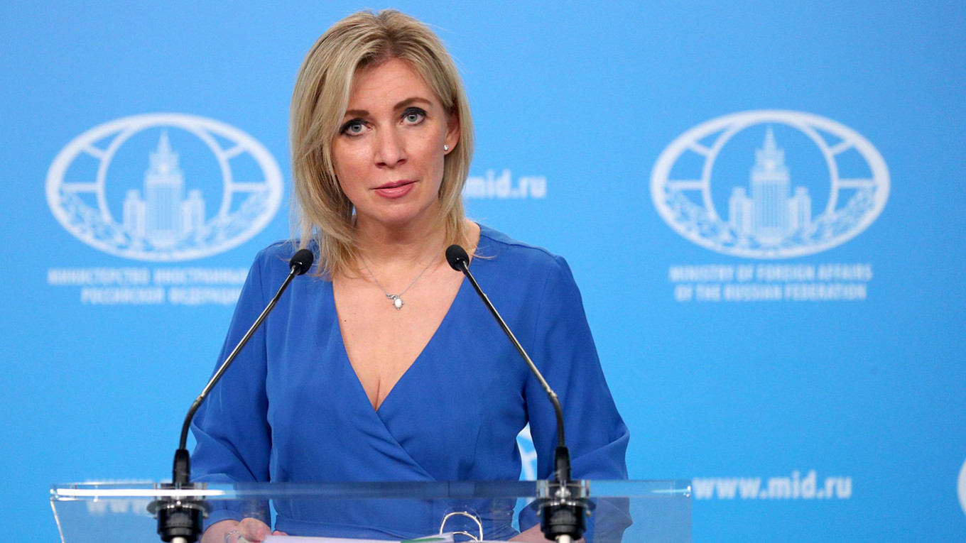 Phát ngôn viên Bộ Ngoại giao Nga Maria Zakharova.