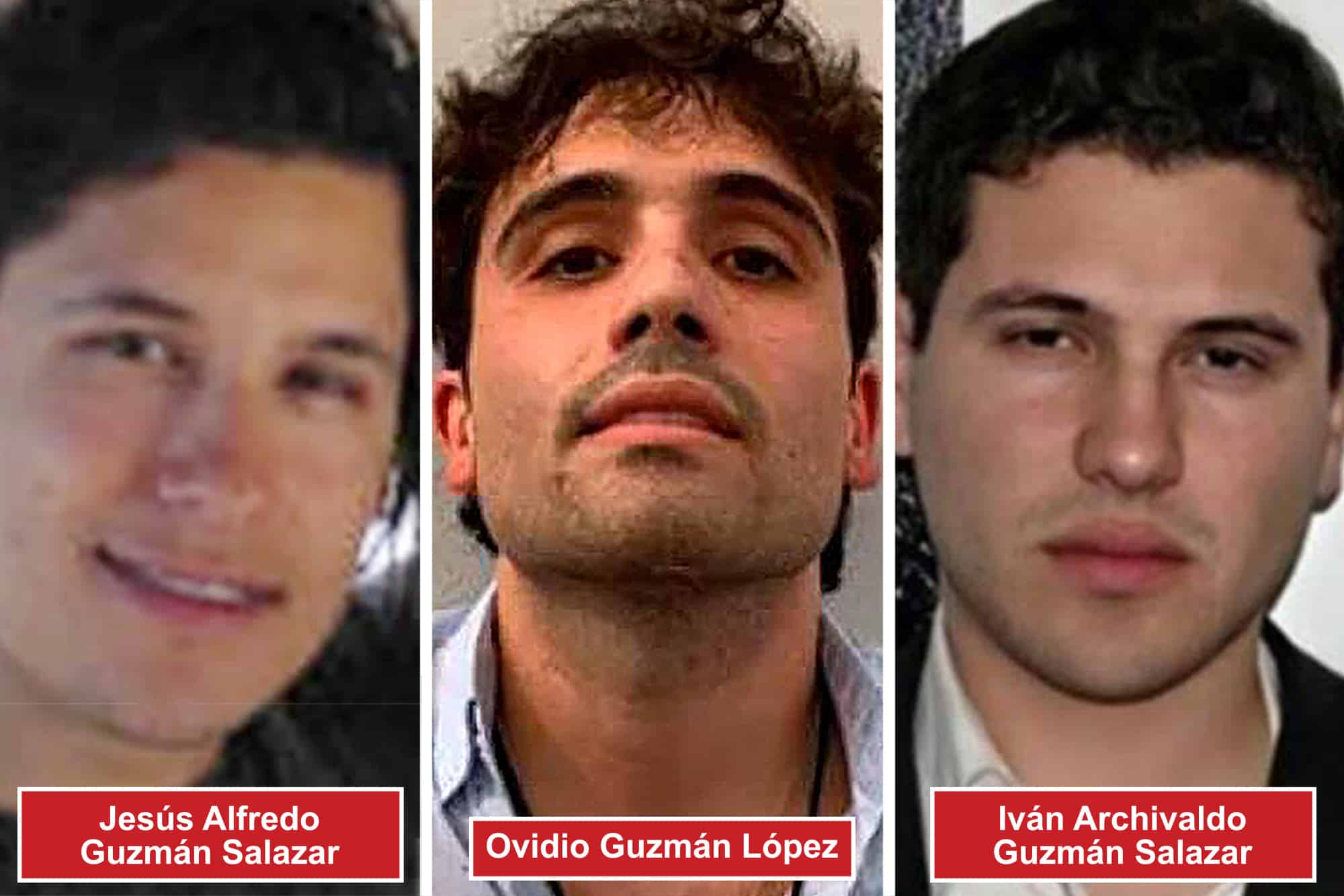 Các con trai của El Chapo nói rằng chúng không phải trùm băng đảng Sinaloa mà chỉ là “vật tế thần”. Ảnh: NYP