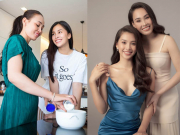 Đời sống Showbiz - Thân thế mẹ ruột Hoa hậu Tiểu Vy: Chủ spa ở Hội An, nhan sắc không thua kém con gái