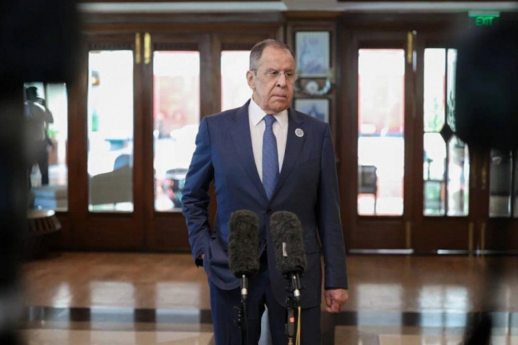 Bộ trưởng Ngoại giao Nga Sergei Lavrov. Ảnh:&nbsp;Bộ Ngoại giao Nga