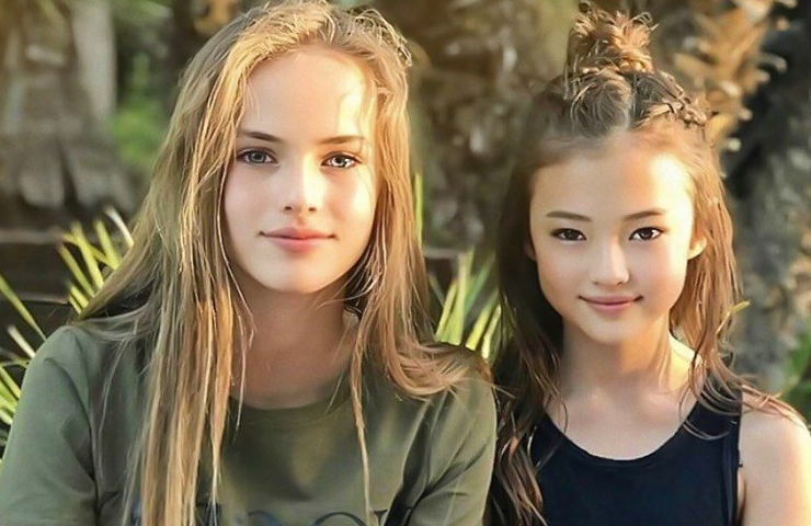 Ella Gross và Kritina Pimenova thường xuyên lọt vào danh sách những bé gái xinh đẹp nhất thế giới từ khi còn nhỏ.
