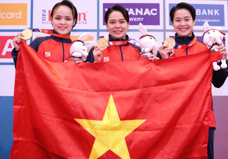 Quả cảm Nguyễn Thị Phương đầu gối đau, bị ốm vẫn giành HCV SEA Games 32 - 4