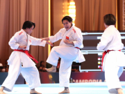 Thể thao - 6 võ sĩ karate Việt Nam vui sướng òa khóc khi lập cú đúp HCV SEA Games 32