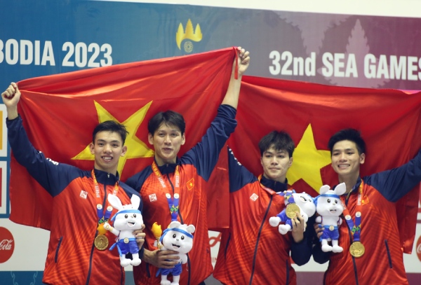 Trực tiếp SEA Games 32 đoàn Việt Nam ngày 7/5: Bơi lập &#34;cú đúp&#34; huy chương vàng - 5