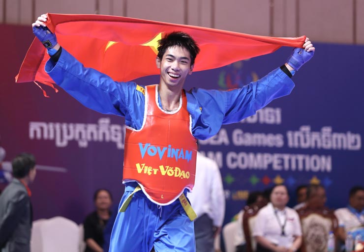 Trực tiếp SEA Games 32 đoàn Việt Nam ngày 7/5: Phương Thảo - Thanh Liêm báo tin vui Vovinam - 3