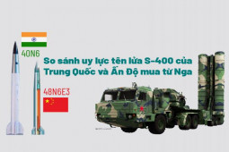 So sánh uy lực tên lửa S-400 của Trung Quốc và Ấn Độ mua từ Nga