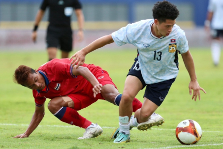 Video bóng đá U22 Lào - U22 Thái Lan: Phô diễn đẳng cấp, gây sức ép cho U22 Việt Nam (SEA Games 32)