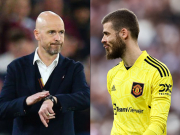 Bóng đá - MU thua đau West Ham: De Gea mắc sai lầm đáng trách, Ten Hag vẫn ủng hộ