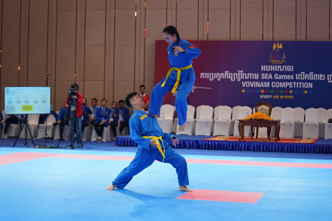 Trực tiếp SEA Games 32 đoàn Việt Nam ngày 8/5: Karate giành 2 HCV, Vovinam lập công lớn - 1