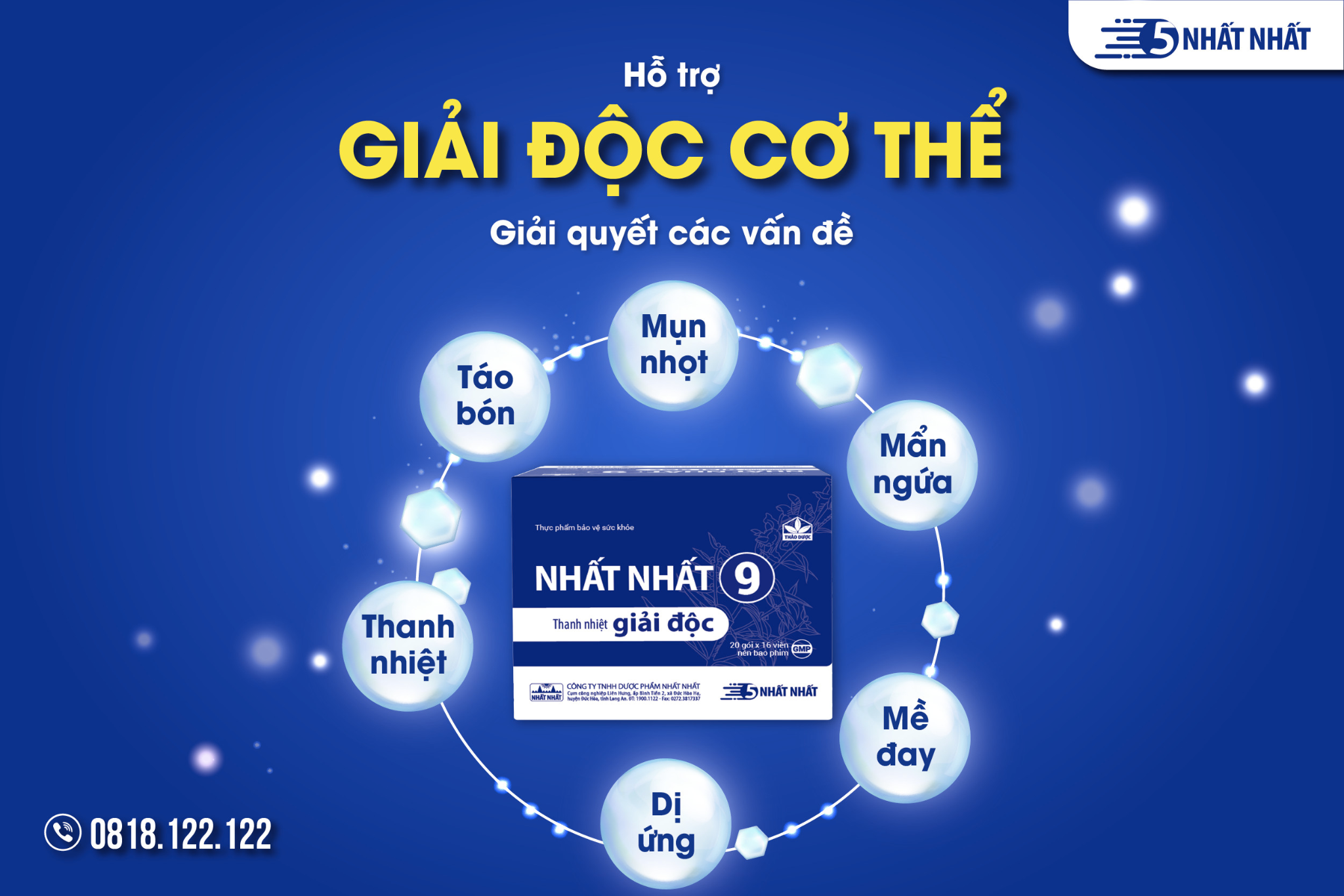 Nhất Nhất 9 là sản phẩm chuẩn Đông y thế hệ 2 của Dược phẩm Nhất Nhất