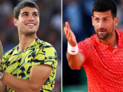 Thể thao - Phân nhánh Rome Open: Djokovic &quot;hẹn&quot; quyết đấu Alcaraz ở chung kết