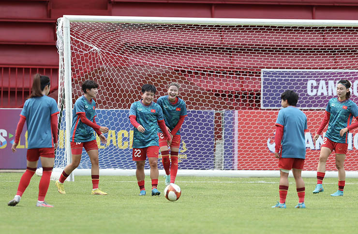 Trực tiếp bóng đá ĐT nữ Việt Nam - Philippines: Hưng phấn đi tìm bàn dẫn trước (SEA Games 32) - 6