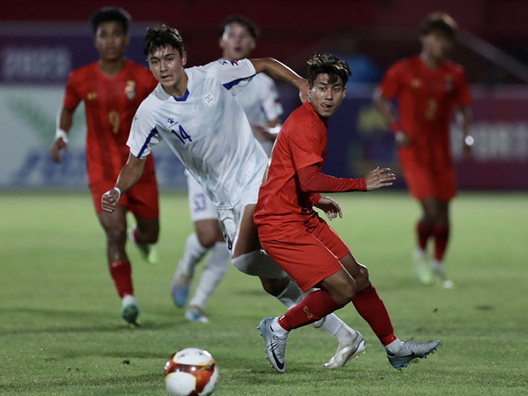 Video bóng đá U22 Myanmar - U22 Philippines: Không buông xuôi, đối đầu quyết liệt (SEA Games 32) - 1