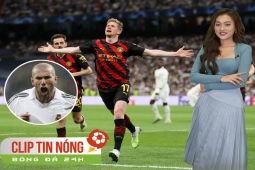 De Bruyne lập siêu phẩm “cứu” Man City ở Cúp C1, sánh ngang Zidane (Clip Tin nóng bóng đá 24H)