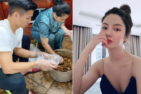 Livestream bán hàng, cô chủ khách sạn lộ "bí mật" có gây chú ý bằng bạn gái Quang Hải?