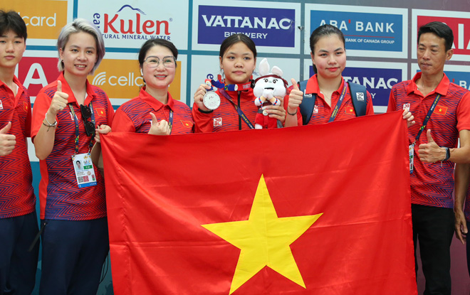 Trực tiếp SEA Games đoàn Việt Nam ngày 10/5: Điền kinh giành 1 HCV, Kun Khmer đoạt thêm 3 HCV - 6
